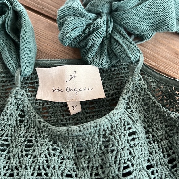 Bebe Organic Tulle and Crochet Dress as new - Picture 3 of 11